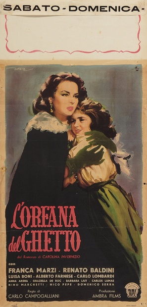 L&#039;orfana del ghetto - Italian Movie Poster (thumbnail)