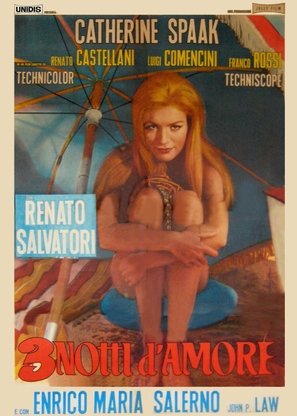 Tre notti d&#039;amore - Italian Movie Poster (thumbnail)