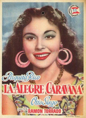 La alegre caravana - Spanish Movie Poster (thumbnail)