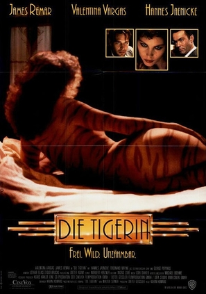 Die Tigerin - German Movie Poster (thumbnail)