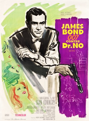 Dr. No - French Movie Poster (thumbnail)