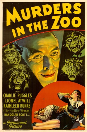 Murders in the Zoo - Movie Poster (thumbnail)