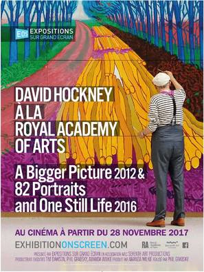 Exhibition on Screen: David Hockney at the Royal Academy of Arts - French Movie Poster (thumbnail)