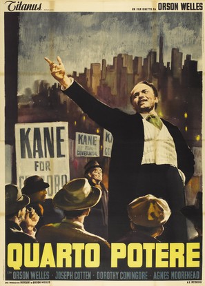 Citizen Kane - Italian Movie Poster (thumbnail)