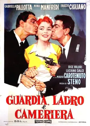Guardia, ladro e cameriera Poster