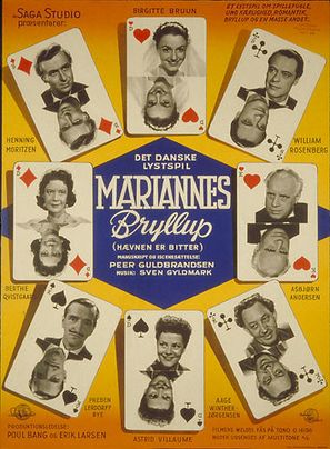 Mariannes bryllup - Danish Movie Poster (thumbnail)