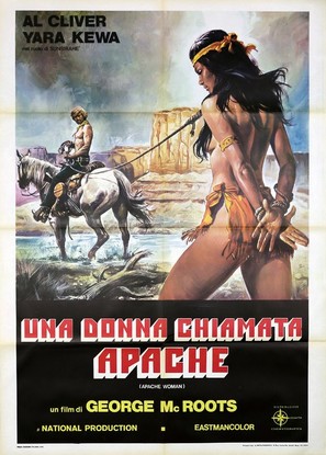 Una donna chiamata Apache - Italian Movie Poster (thumbnail)