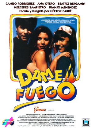 Dame fuego - Spanish Movie Poster (thumbnail)