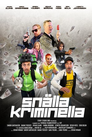 Sn&auml;lla Kriminella - Swedish Movie Poster (thumbnail)