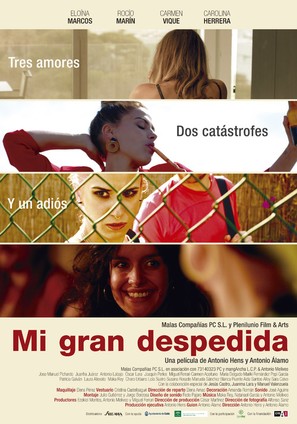 Mi gran despedida - Spanish Movie Poster (thumbnail)