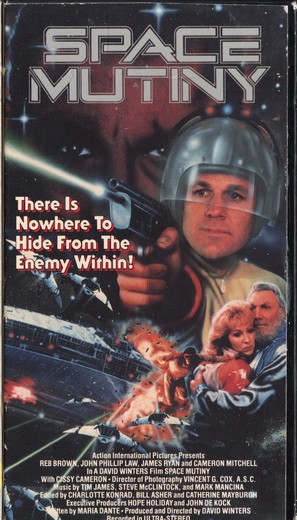 Space Mutiny - VHS movie cover (thumbnail)