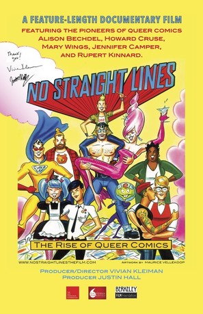 No Straight Lines: The Rise of Queer Comics - Movie Poster (thumbnail)