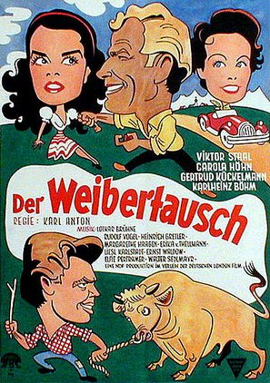 Der Weibertausch - German Movie Poster (thumbnail)