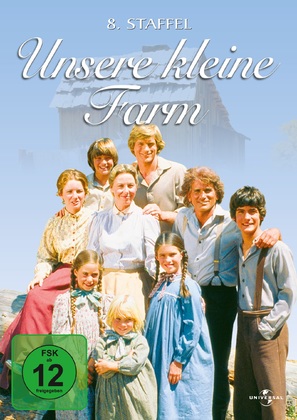 &quot;Little House on the Prairie&quot; - German DVD movie cover (thumbnail)