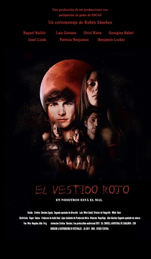 El Vestido Rojo - Spanish Movie Poster (thumbnail)