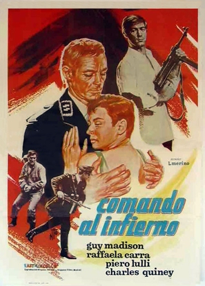 Comando al infierno - Spanish Movie Poster (thumbnail)
