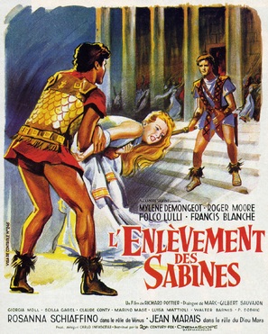Ratto delle sabine, Il - French Movie Poster (thumbnail)