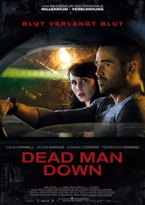 Dead Man Down - German Movie Poster (thumbnail)