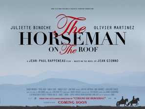 Le hussard sur le toit - British Movie Poster (thumbnail)