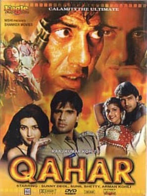 Qahar - Indian DVD movie cover (thumbnail)