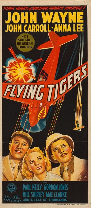 Flying Tigers - Australian Movie Poster (thumbnail)