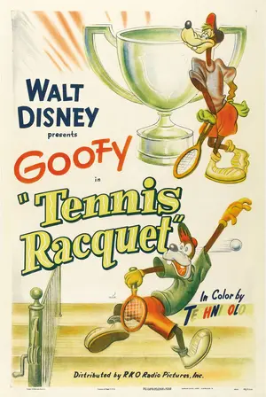 Tennis Racquet Poster