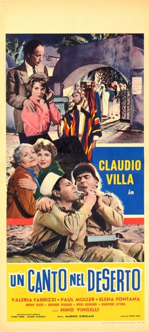 Un canto nel deserto - Italian Movie Poster (thumbnail)