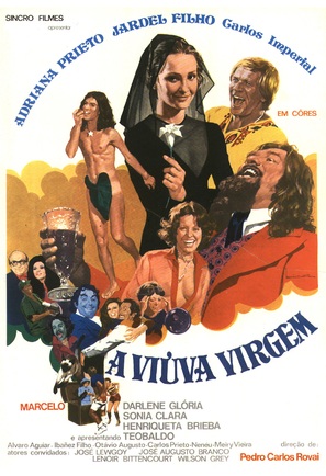 A Vi&uacute;va Virgem - Brazilian Movie Poster (thumbnail)