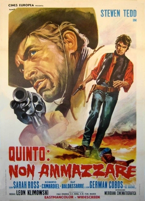 Quinto: non ammazzare - Italian Movie Poster (thumbnail)