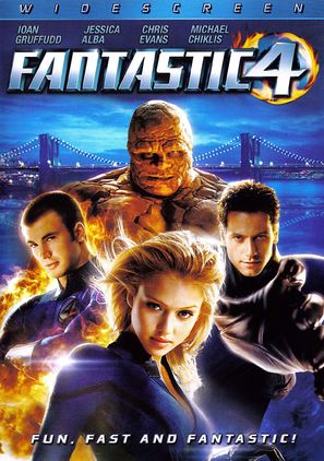 Fantastic Four - DVD movie cover (thumbnail)