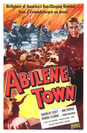 Abilene Town - Re-release movie poster (thumbnail)