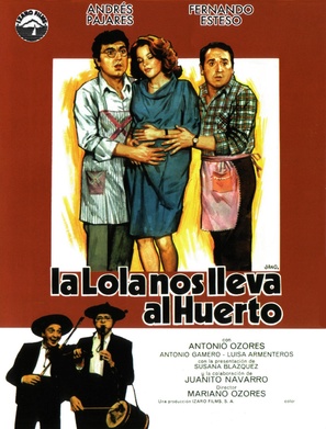La Lola nos lleva al huerto - Spanish Movie Poster (thumbnail)