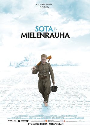 Sota ja mielenrauha - Finnish Movie Poster (thumbnail)