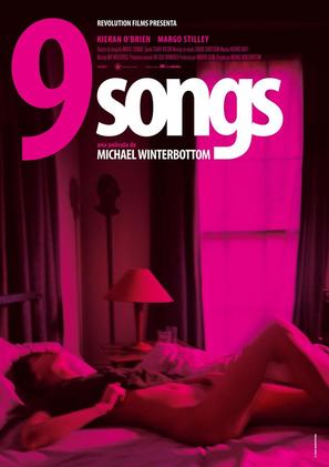9 Songs - Spanish Movie Poster (thumbnail)