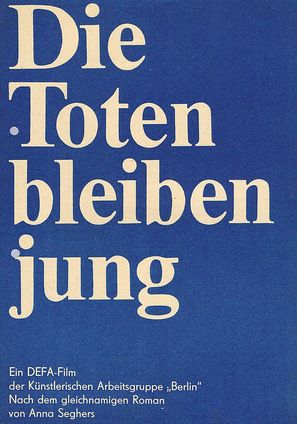 Die Toten bleiben jung - German Movie Poster (thumbnail)
