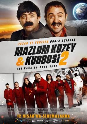 Mazlum Kuzey &amp; Kuddusi 2 La! Kasada Para Var! - Turkish Movie Poster (thumbnail)