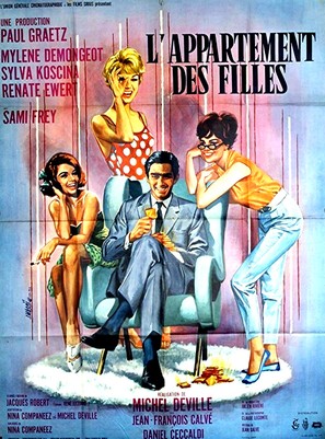 L&#039;appartement des filles - French Movie Poster (thumbnail)