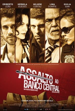 Assalto ao Banco Central - Brazilian Movie Poster (thumbnail)