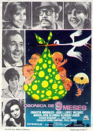 Crónica de nueve meses Poster