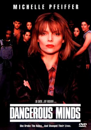 Dangerous Minds - DVD movie cover (thumbnail)