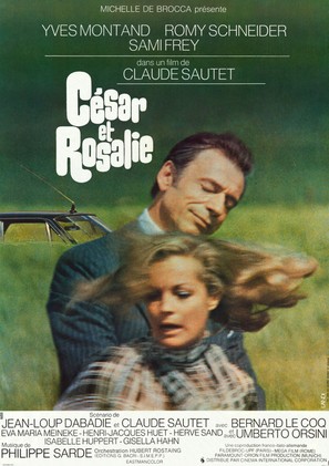 C&eacute;sar et Rosalie - French Movie Poster (thumbnail)