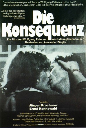 Die Konsequenz - German Movie Poster (thumbnail)