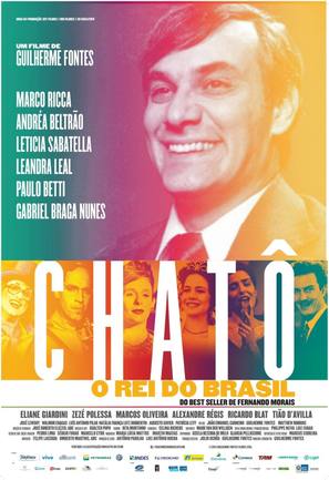 Chat&ocirc;: O Rei do Brasil - Brazilian Movie Poster (thumbnail)