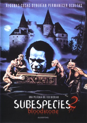 Bloodstone: Subspecies II - Mexican DVD movie cover (thumbnail)