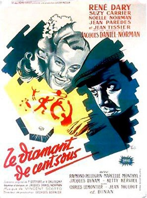 Le diamant de cent sous - French Movie Poster (thumbnail)