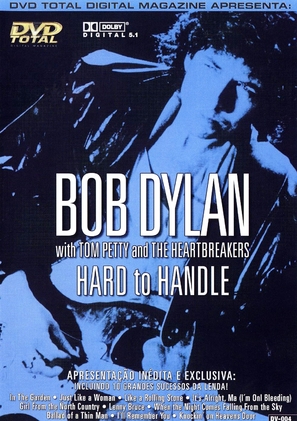 Hard to Handle: Bob Dylan in Concert - Brazilian DVD movie cover (thumbnail)