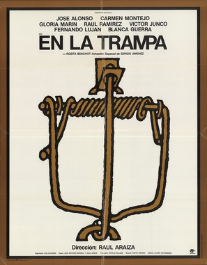 En la trampa - Mexican Movie Poster (thumbnail)