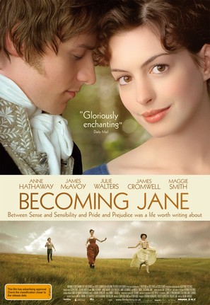 Becoming Jane - Australian Movie Poster (thumbnail)