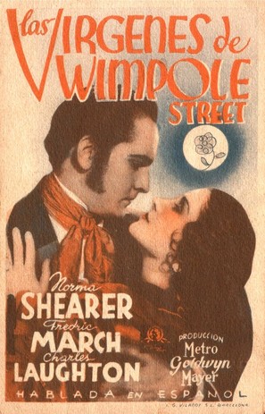 The Barretts of Wimpole Street - Spanish Movie Poster (thumbnail)