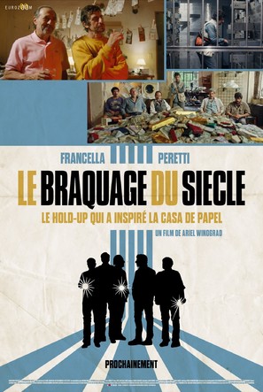 El robo del siglo - French Movie Poster (thumbnail)